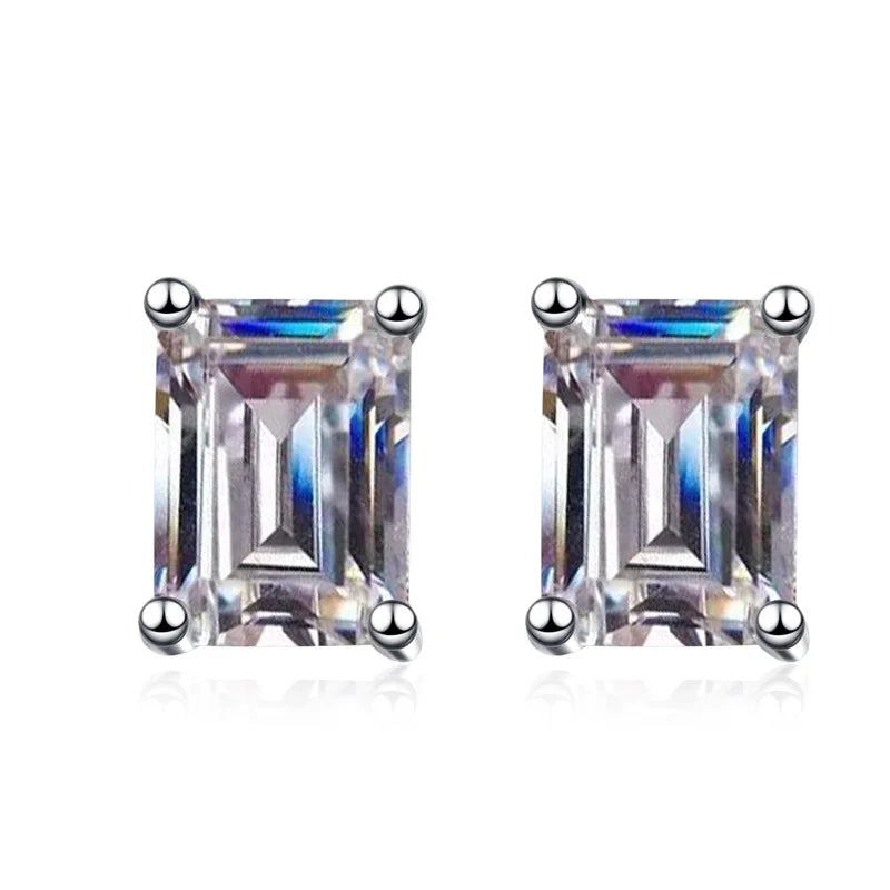 luxury earrings Moissanite Diamond