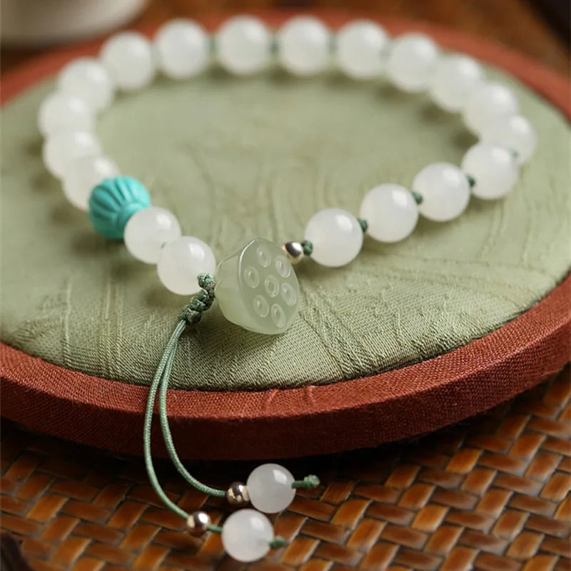 Natural Hetian Jade Bracelet