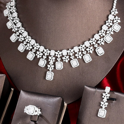 Famous Brand Bling Sequins Luxury Africa Dubai Jewelry Sets