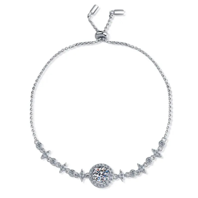 Moissanite Diamond Bracelet