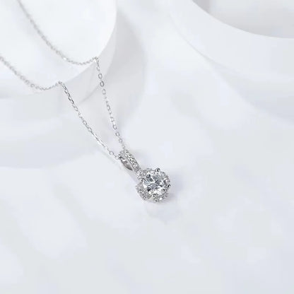 1ct Moissanite Necklace