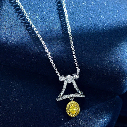 Pendant Necklace Moissanite