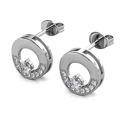 Moissanite Diamond Ear Studs