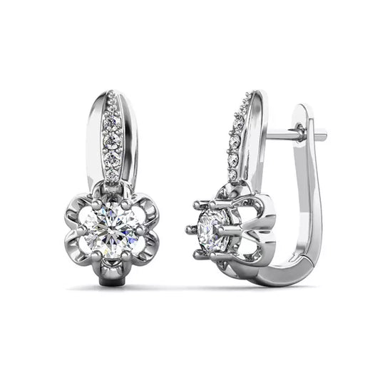 0.5ct  Moissanite Clip Earrings