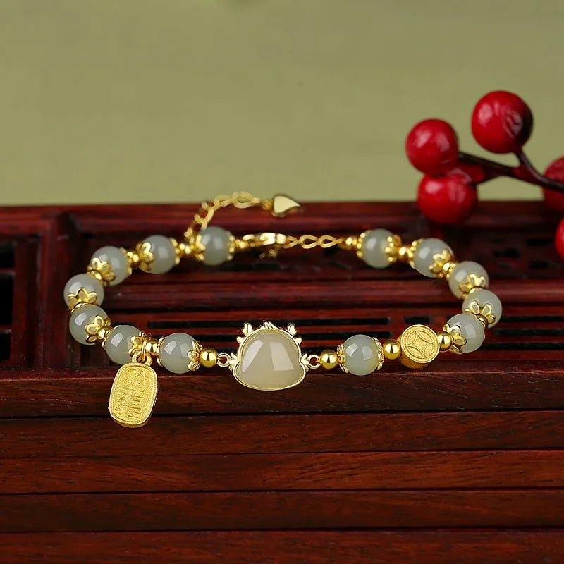 Natural Hetian Jade Bracelets