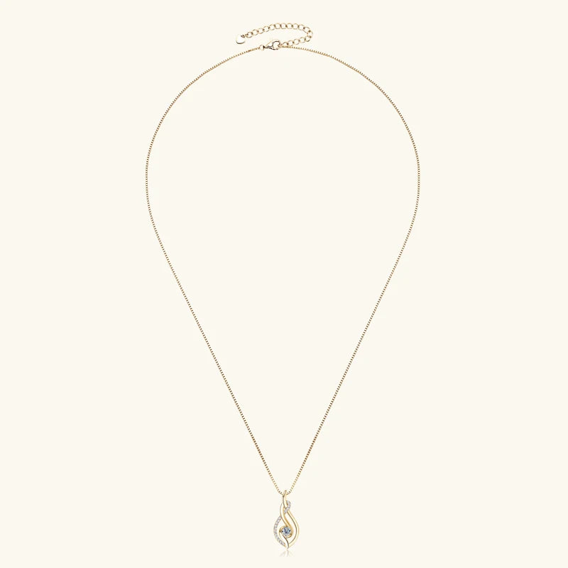 Genuine Moissanite Diamond Necklaces