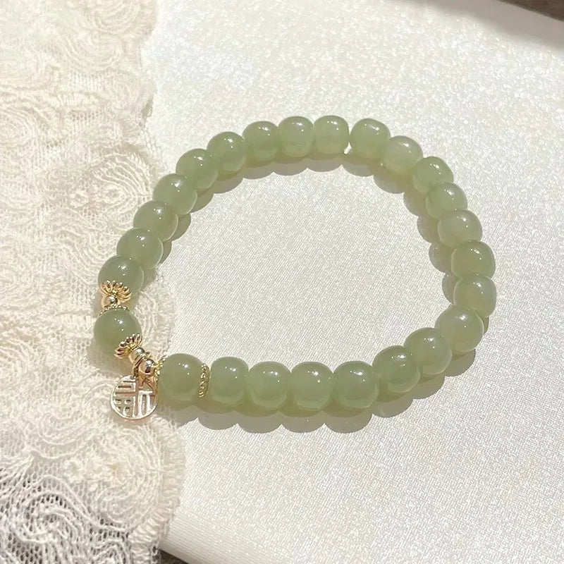 Natural Hetian Jade Bracelet Bangles