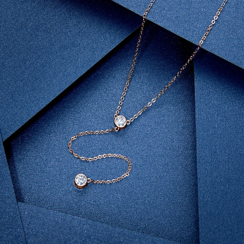 Moissanite Diamond Necklace