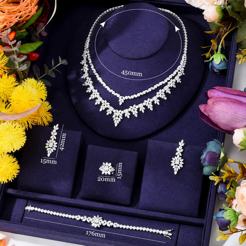 Dubai Wedding Banquet Trendy Jewelry Set