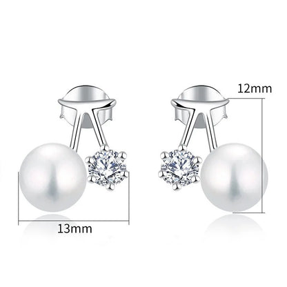 0.6ct Moissanite  Stud Earrings