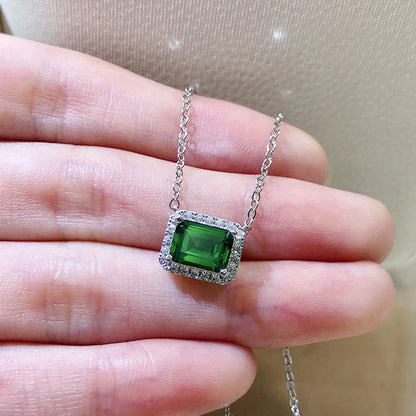 Moissanite Vintage Pendant Necklace