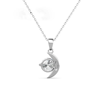 1CT Moissanite Pendant Necklace