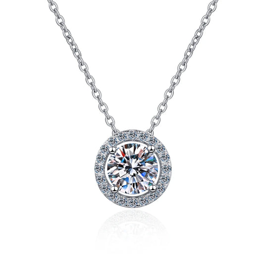 Moissanite Wedding Necklace For Women