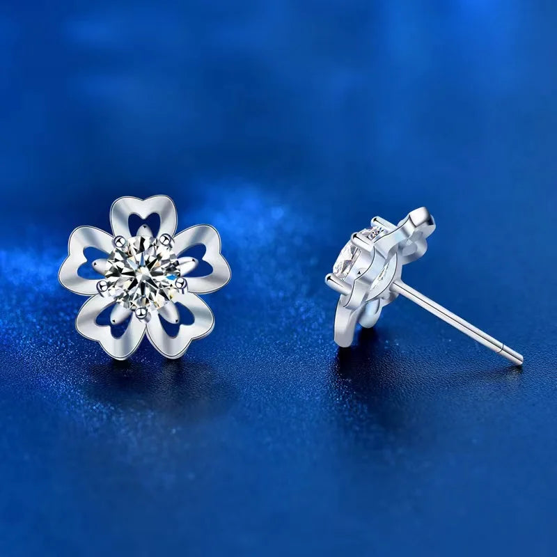 0.5ct  Moissanite Stud Earrings