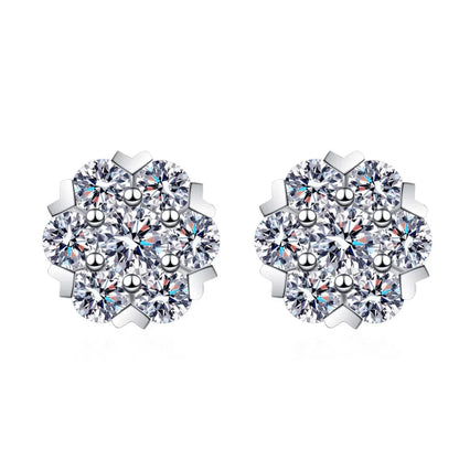 Moissanite Stud Earrings