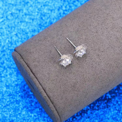 0.5ct Moissanite Stud Earrings