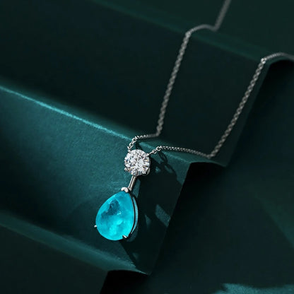 Moissanite Pendant Necklace