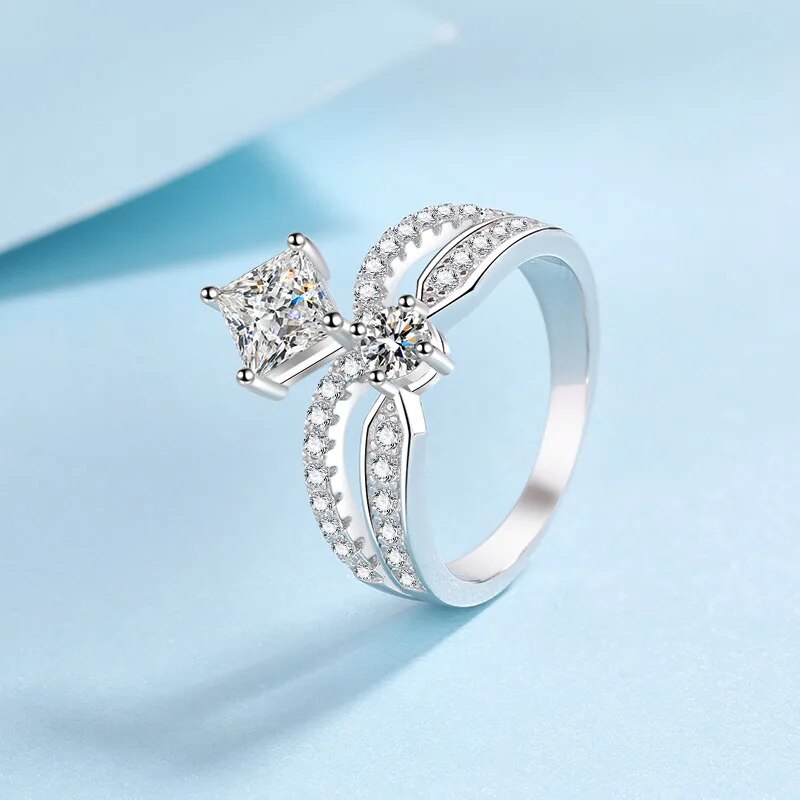 1.3 Carat Moissanite Cocktail Ring