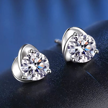 0.5ct Moissanite Stud Earrings