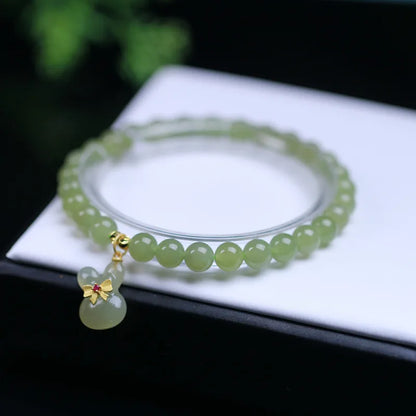 Natural Hetian Jade Bracelet