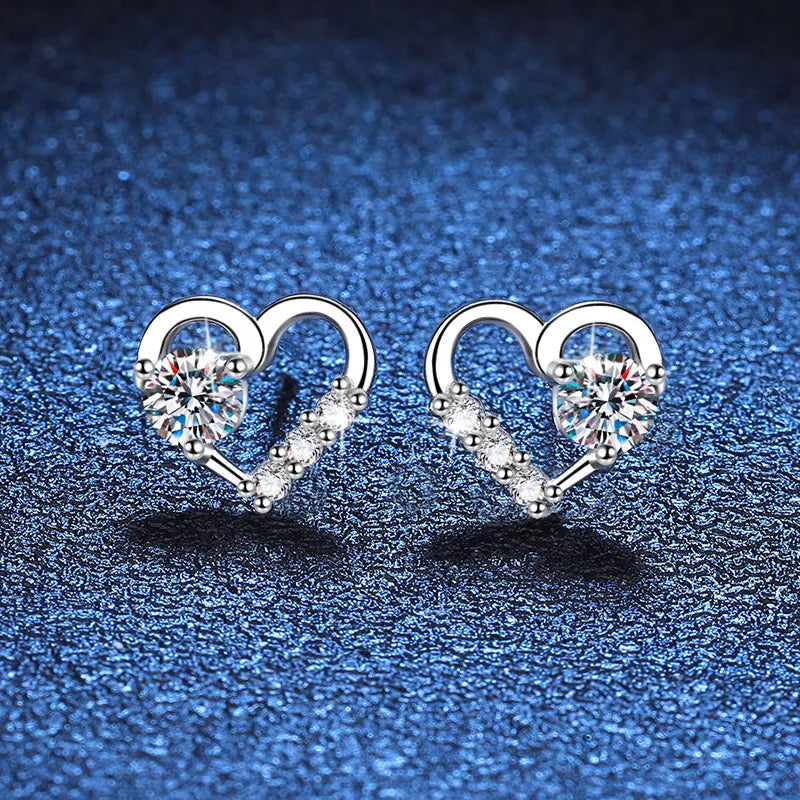 0.6ct Moissanite Stud Earrings