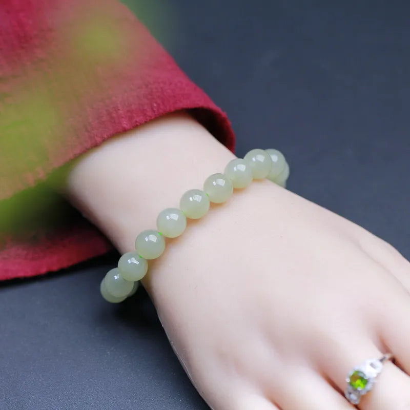 Natural Hetian Jade Bracelet