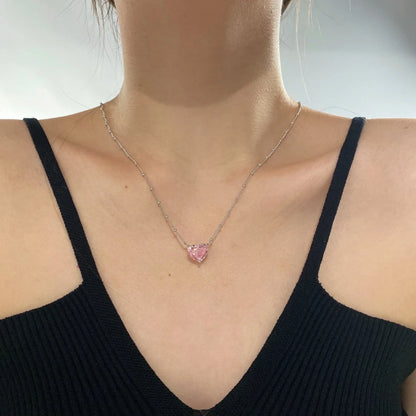 Moissanite Pendant Necklace