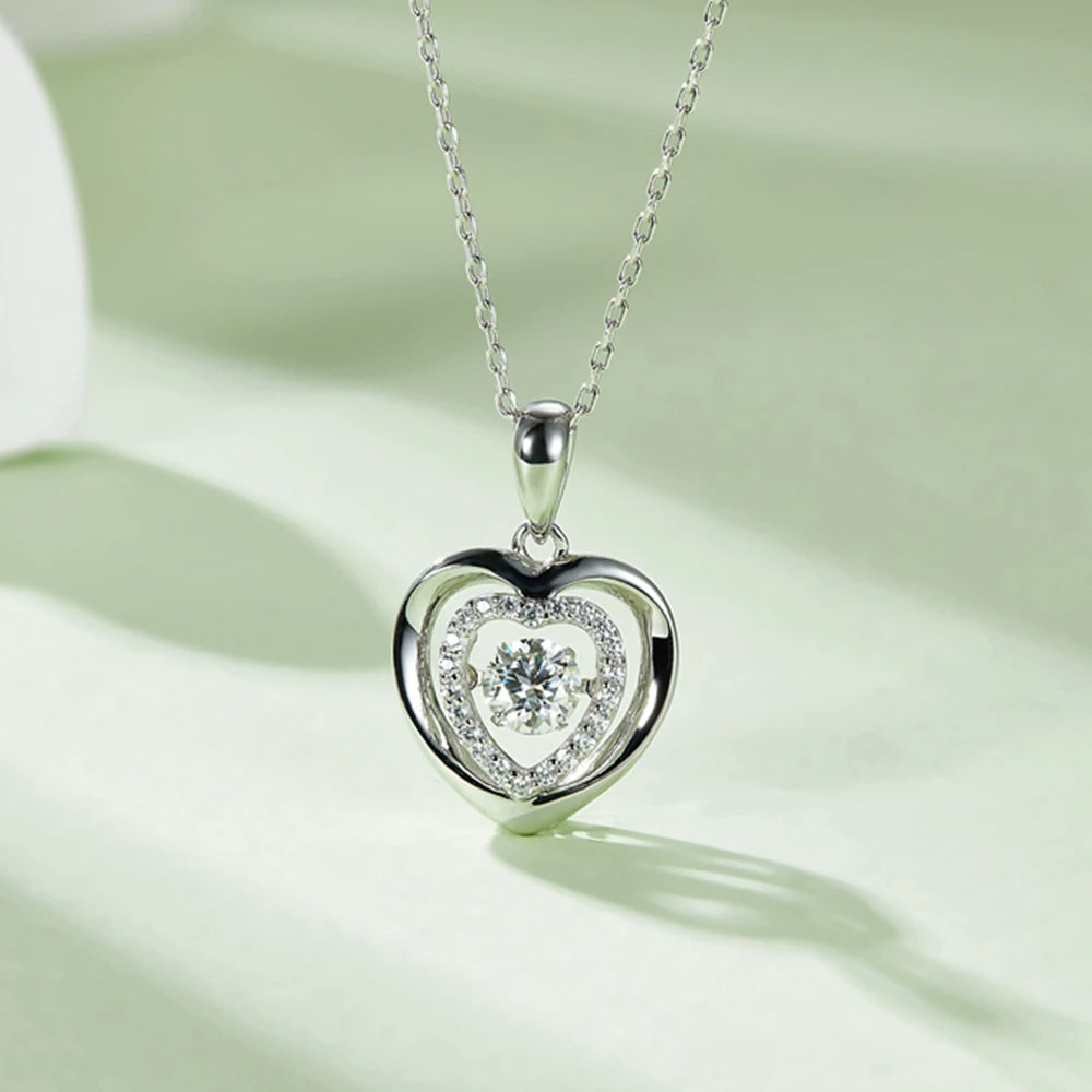 Diamond Wedding Pendant Necklace