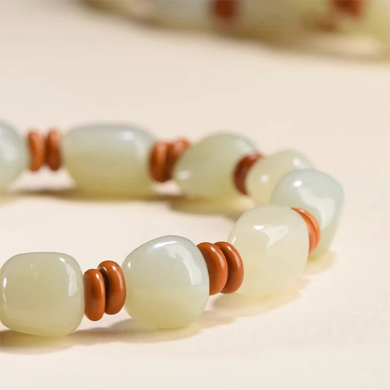 Natural Hetian Jade Bracelets