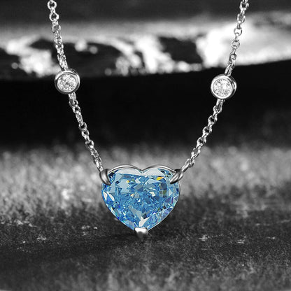 Pendant Necklace Moissanite