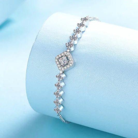 0.7ct full Moissanite Bracelets