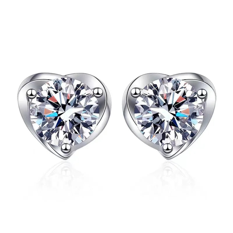 0.5ct Moissanite Stud Earrings