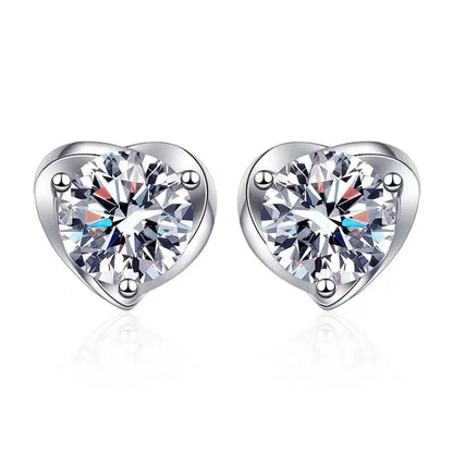 0.5ct Moissanite Stud Earrings