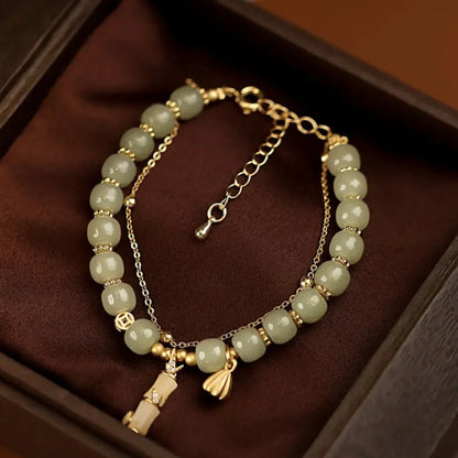 Natural Hetian Retro style Jade Gift