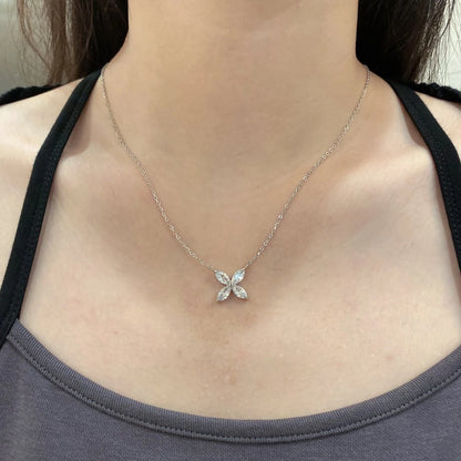 Moissanite Sparkling Cocktail Pendant