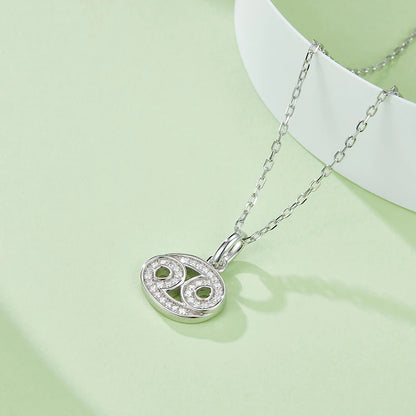 Moissanite Zodiac Necklace