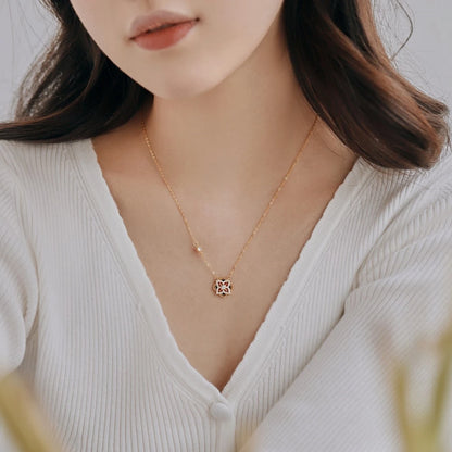 Moissanite Cocktail Necklace