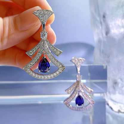 Moissanite Luxury Drop Earrings