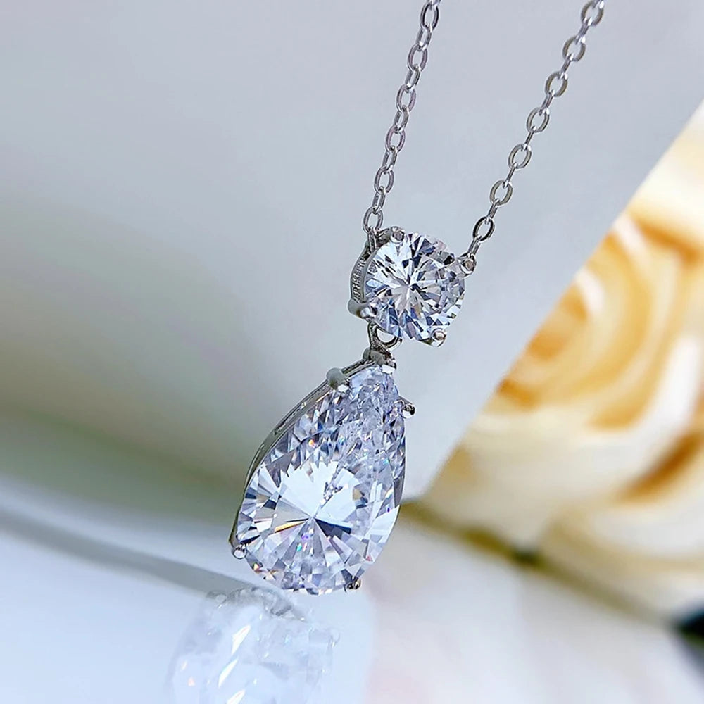 Moissanite Pendant Necklace