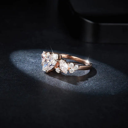 Moissantie Engagement Ring