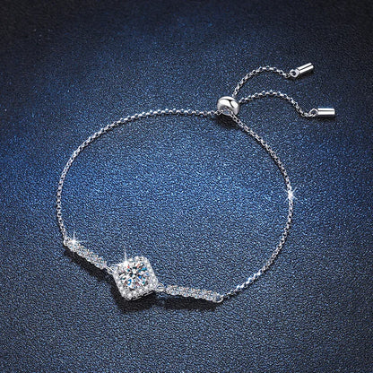 1ct Moissanite Diamond Bracelets Bangle