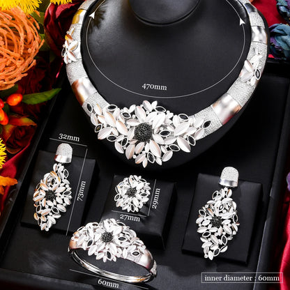 CZ Original Luxury Bridal Jewelry Sets