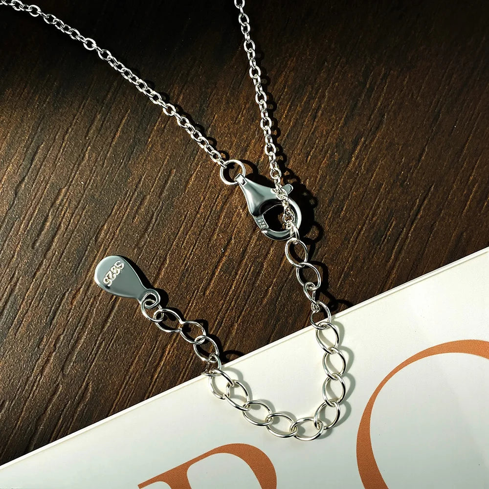 0.3ct Marquise Moissanite Necklace | D VVS1 S925 Silver