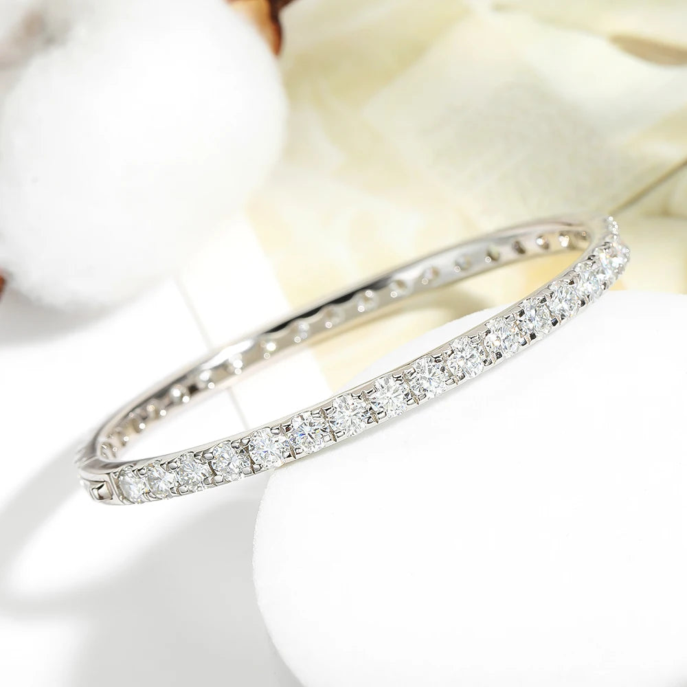 Full Moissanite Bracelet For Women