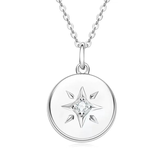 Moissanite Pendant Necklaces