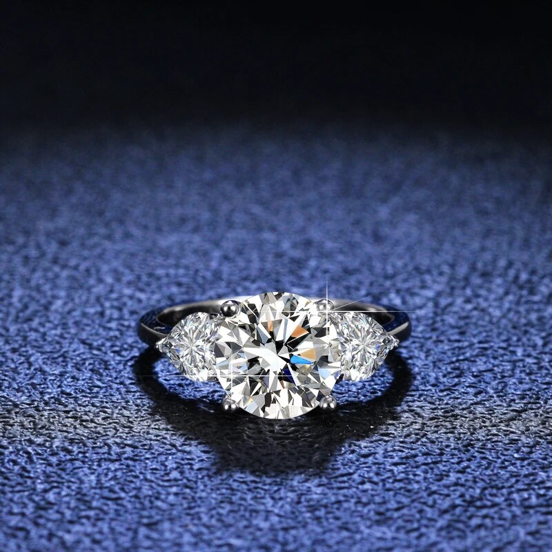 3 Carat Moissanite  Engagement Ring