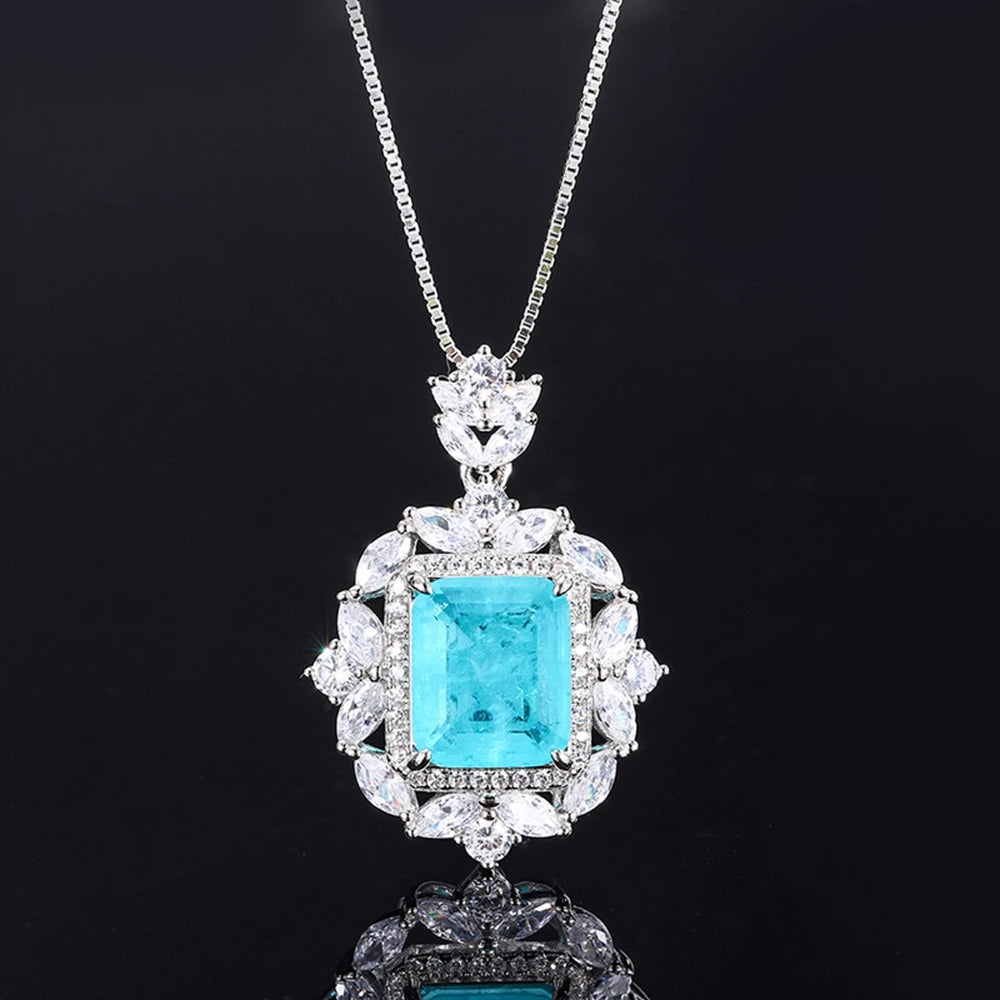 Moissanite Pendant Necklace