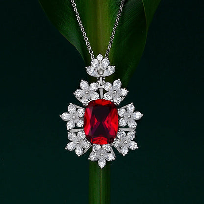 Pendant Necklace Moissanite