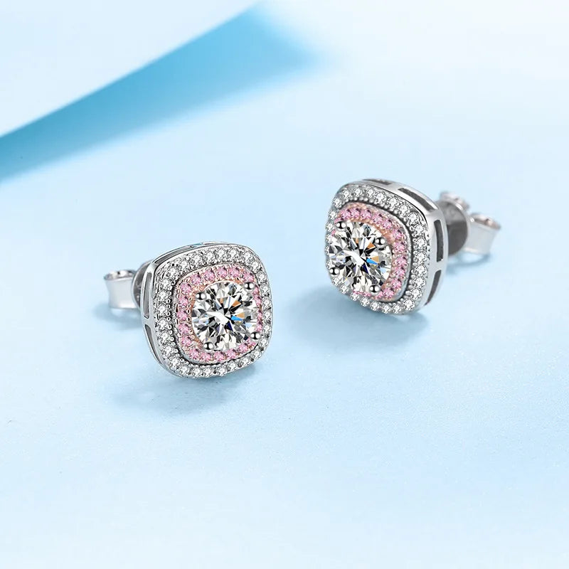 Moissanite Stud Earrings