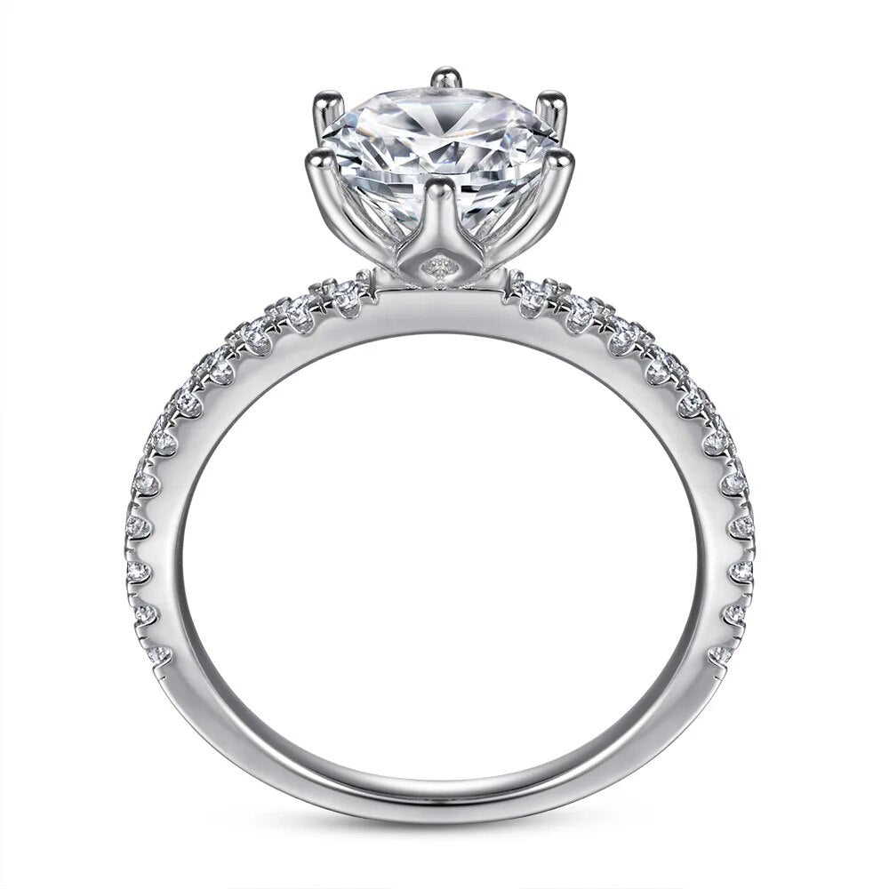 2 Carat Moissanite Ring